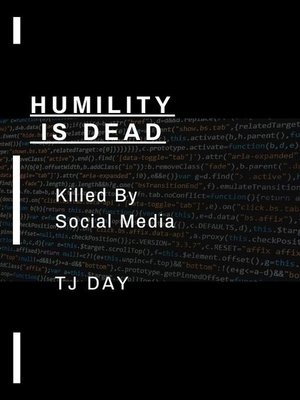 cover image of HUMILITY IS DEAD